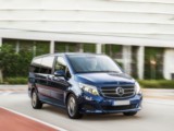 Minibus rental 9 PL Mercedes Vito - utility family minivan chauffeur airport business meetings Golfe Juan Nice Monaco Cannes 