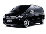 Rent the Mercedes Viano Ambiente L - hire luxury city car automatic with driver minivan airport family meetings business in Antibes Golfe Juan Les Pins Nice Cannes Mandelieu 