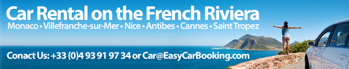 Online car rental French Riviera